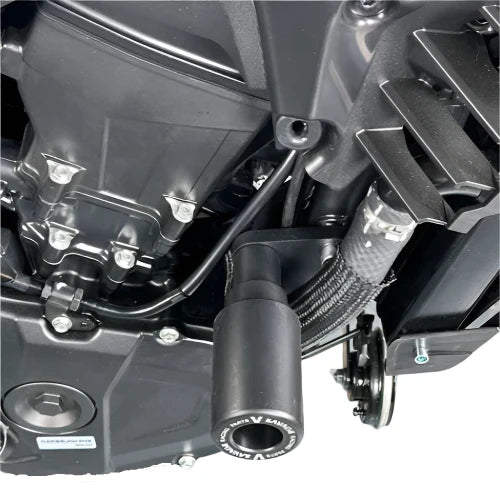 Modeer Cadre De Moto Anti-collision Slider Crash Compatible Honda CB750 Hornet 2023 2022 - Protection Rouge