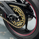 Axle Crash Slider - Triumph Street Triple 765 S - 2017-2022